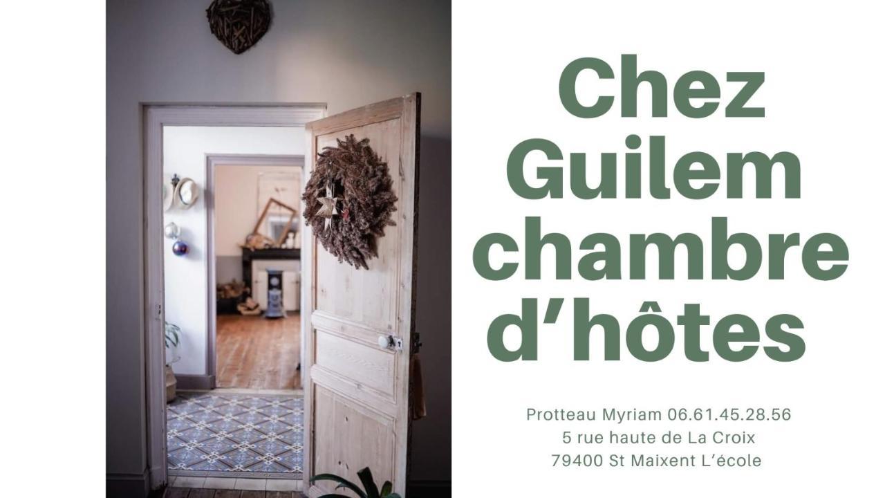 Bed and Breakfast Chez Guilem Saint-Maixent-lʼÉcole Exteriér fotografie